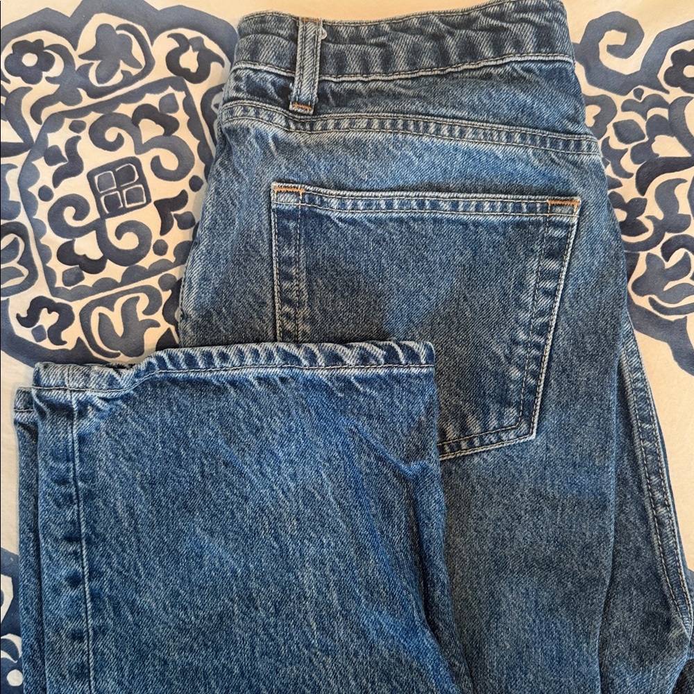 Reformation Cynthia High Rise Straight Jeans - Picture 3 of 7